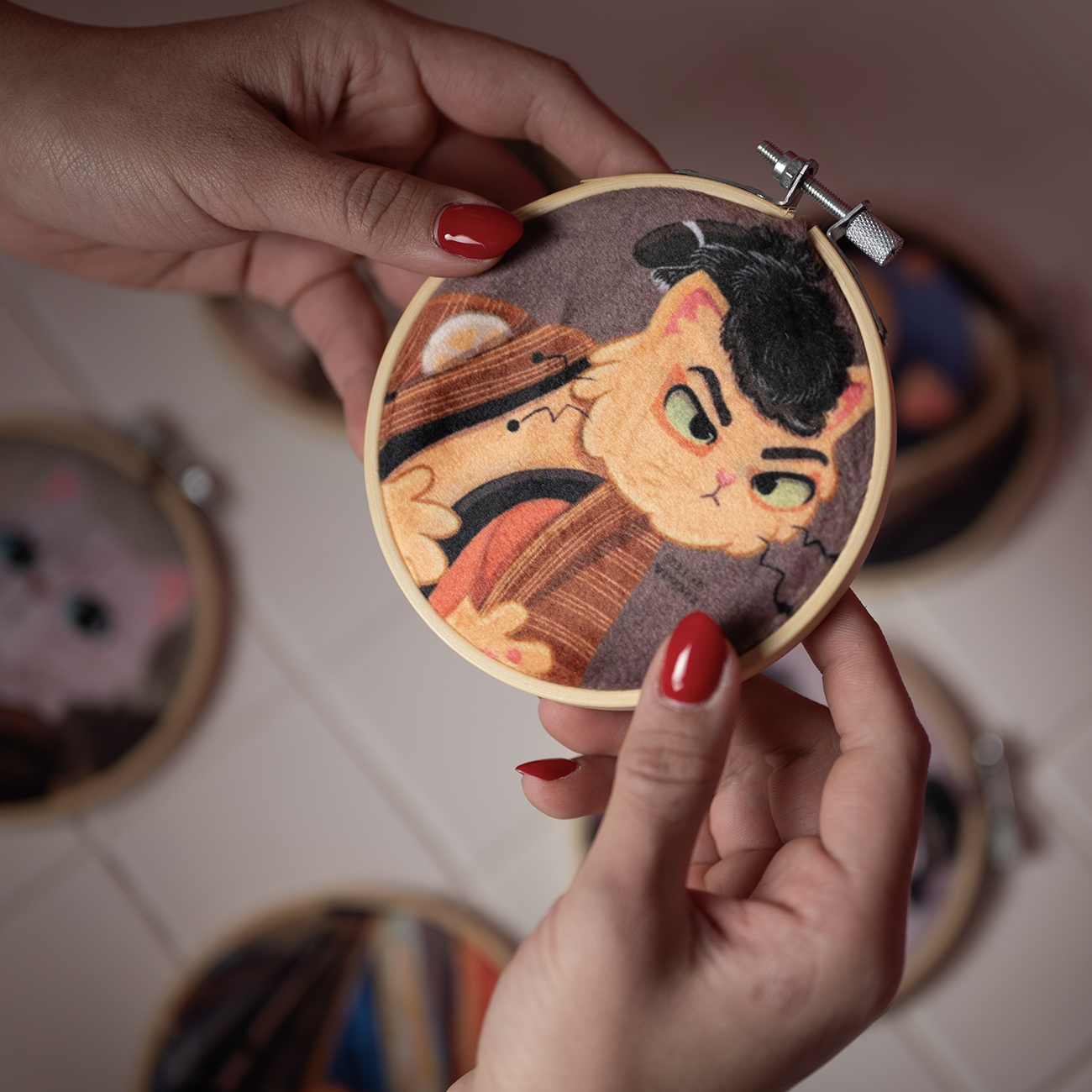 Bastidores decorativos - Michis del arte