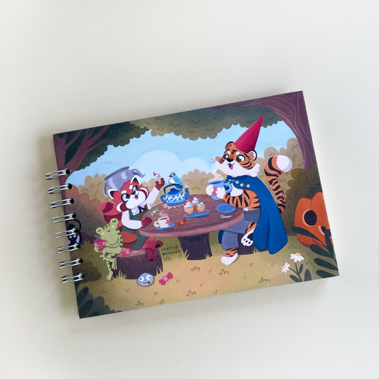 Croquera Más allá del jardín