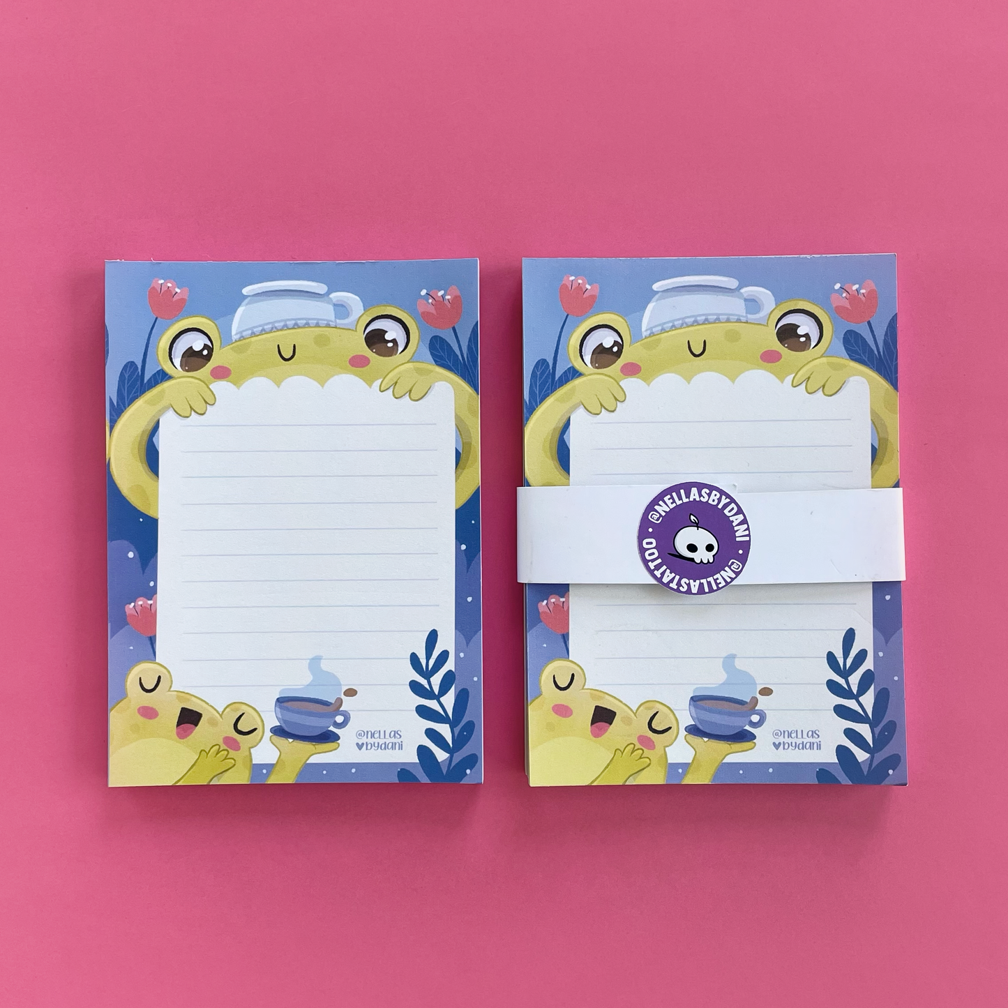 Notepad de ranitas