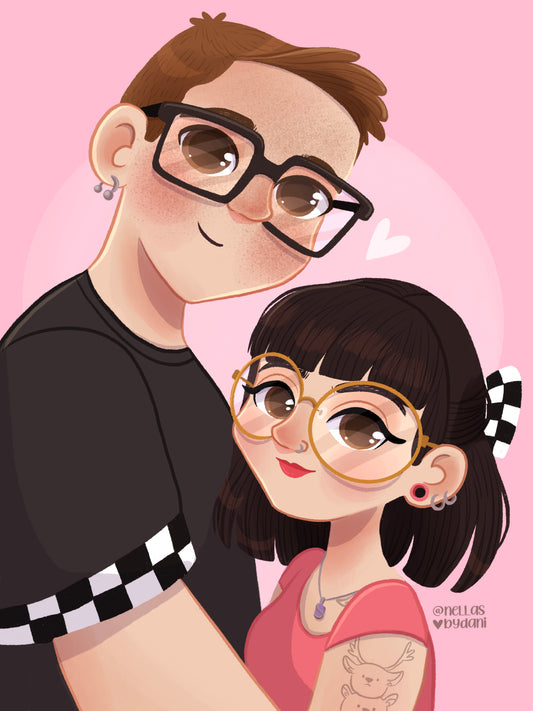 Ilustraciones digitales personalizadas Simple