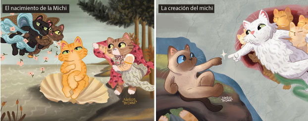 Cuadro ilustrado A4 | Ilustración original para decorar espacios | Nellasbydani
