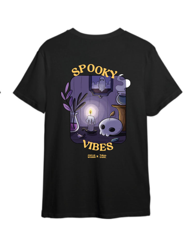 polera, tshirt, spooky vibes, halloween 