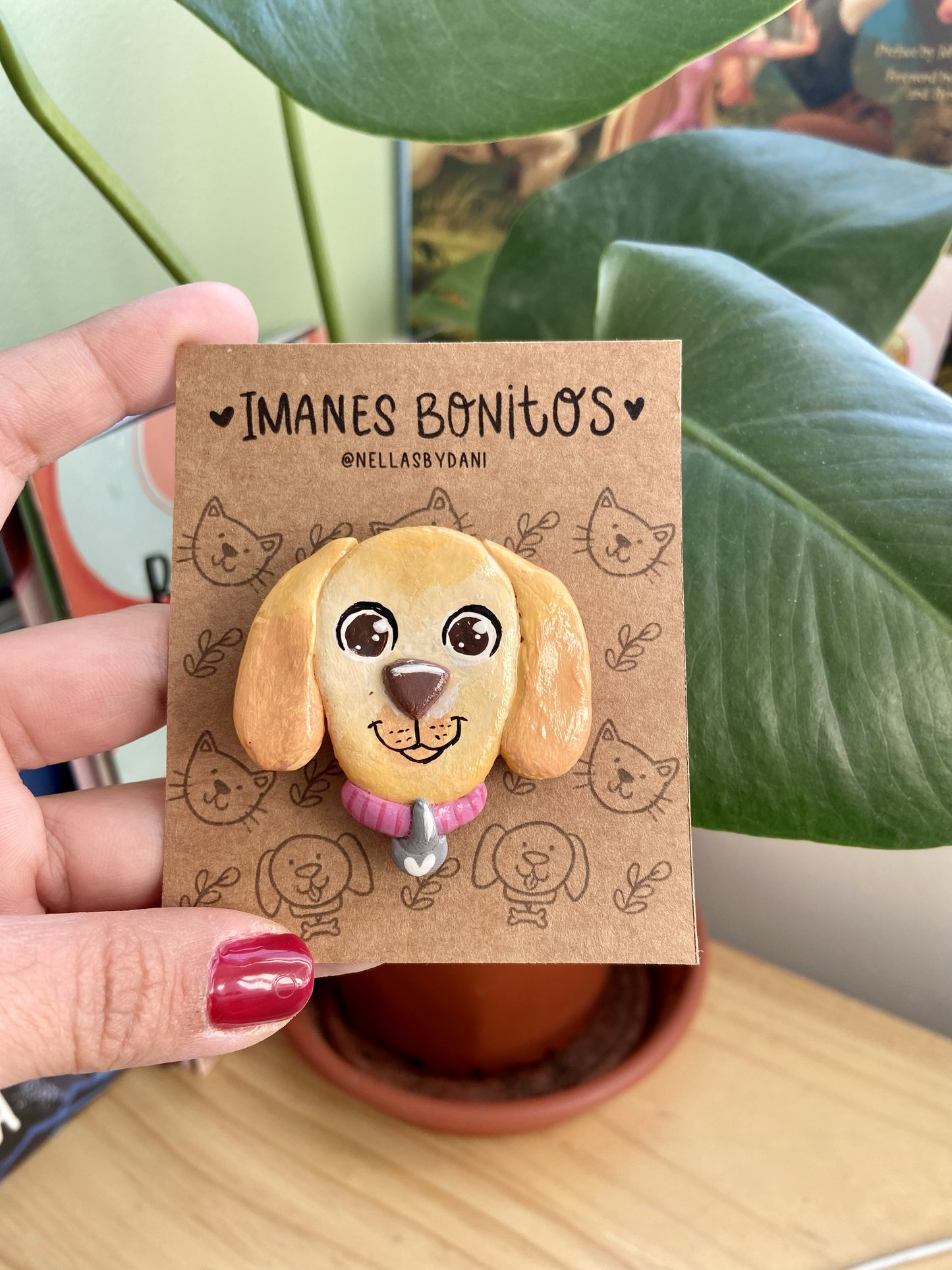 Magnéticos personalizados en porcelana fría pintados a mano